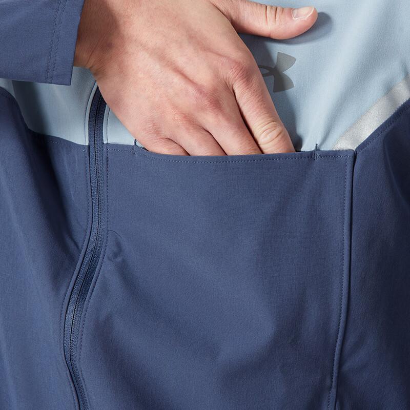 Under Armour Куртки Мужские Синие С капюшоном Умеренные Другое 1389255-044