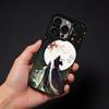 Чехол для телефона M-Mo Dao Zu Shi MDZS Аниме для iPhone17, 16,15,14,13,12 Pro Max Черный Конфетный Матовый Ударопрочный Чехол