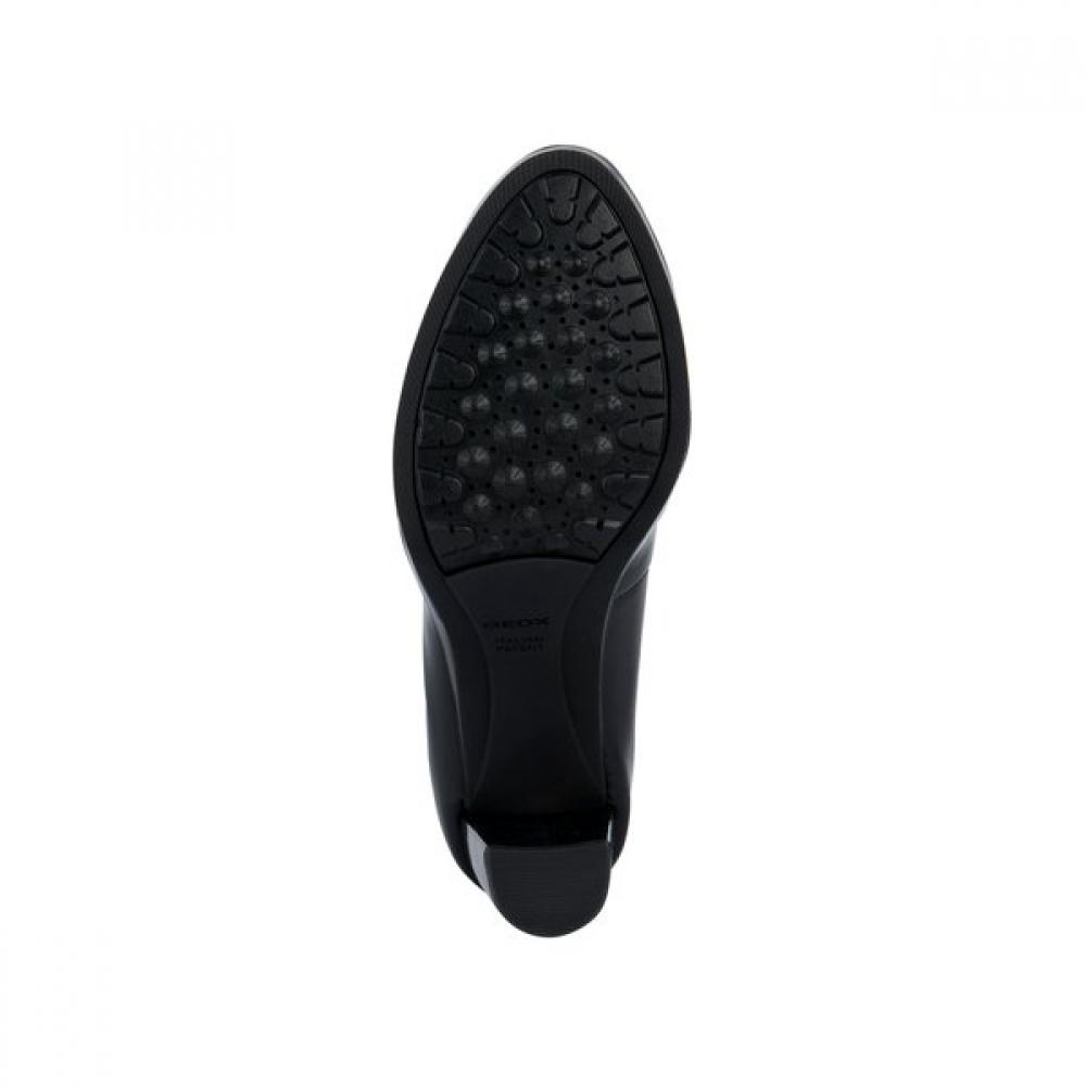 Geox Женские туфли S Comfort Gabbana Work pleaSure 85 w1p35tf3S11 Черный лак