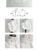 Women's Versatile White Lace Fake Shirt Collar for Spring and Autumn