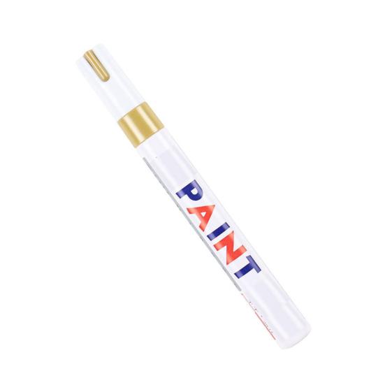 Car Paint Pen Smooth Writing Waterproof High Color Saturation Strong Coverage Unfading Touch Up Paint Rich Colors Optional Car