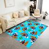 Thomas Train Birthday Party Floor Mat Suitable for Bedrooms Foyer Hallway Game Room Anti-slip Rug Office home decor
