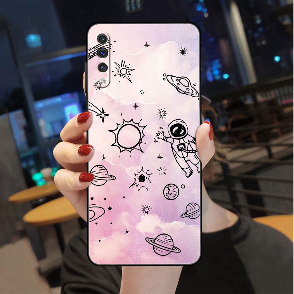 Чехол Cosmic Planet для Samsung Galaxy A50 A20e A70 A10 A40 A20s A10s M30s M23 M51 M31s черный мягкий чехол для телефона