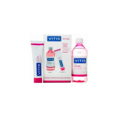 Vitis Pack Паста для десен 100 мл + жидкость для полоскания рта 500 мл