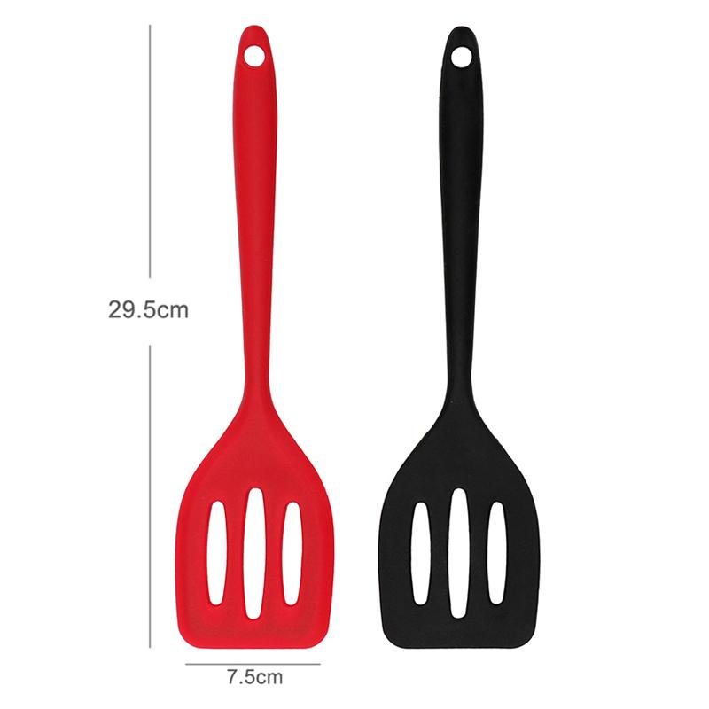 Кулинарная лопатка Антипригарная силиконовая лопатка Перфорированная лопатка Лопатка для блинов Лопатка для жарки Кухонные инструменты Силиконовая кухонная утварь