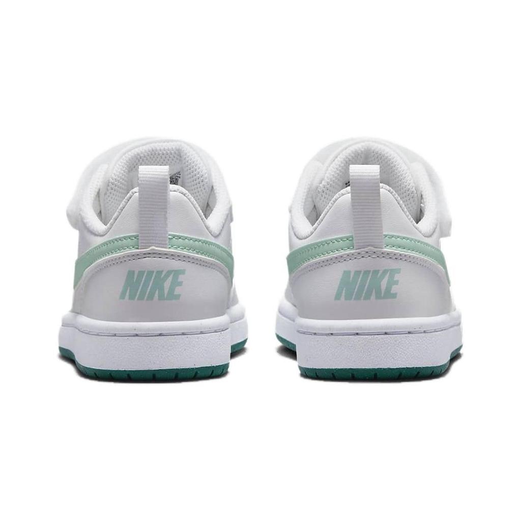 Nike Детские кроссовки Court Borough Low Recraft PS White Jade Ice Teal Geode-Teal DV5457-102