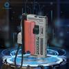Корпус для Power Bank на 1 элемент 21700, без пайки, 22,5 Вт, быстрая зарядка, DIY корпус для Power Bank. В комплекте кабель. Батареи не включены.