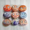 9cm Polandball Mini Plush Toy Solar System Earth Moon Venus Uranus Neptune Mars Jupiter Countryball Cartoon Peripheral Gifts