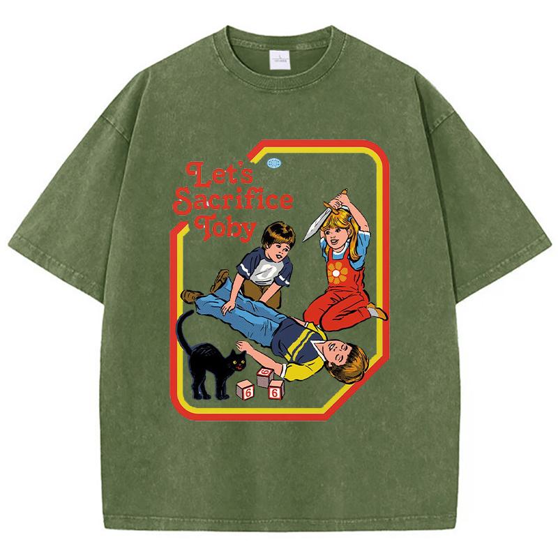 Мультяшный забавный комикс с принтом женская стираемая футболка дышащая удобная модная крутая футболка с коротким рукавом одежда