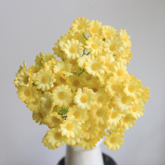 Искусственный букет цветов на гибких стеблях, реалистичные шелковые искусственные цветы для декора дома в лесном стиле, не требующие ухода, свадебные композиции