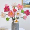 Long Stem Landscape Artificial Flower EVA Fake Lotus Seedpod Simulated Lotus Garden Supplies