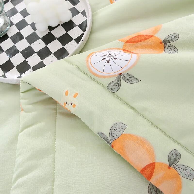 Orange Core Ruyi Lightweight Skin-Friendly Summer Quilt
