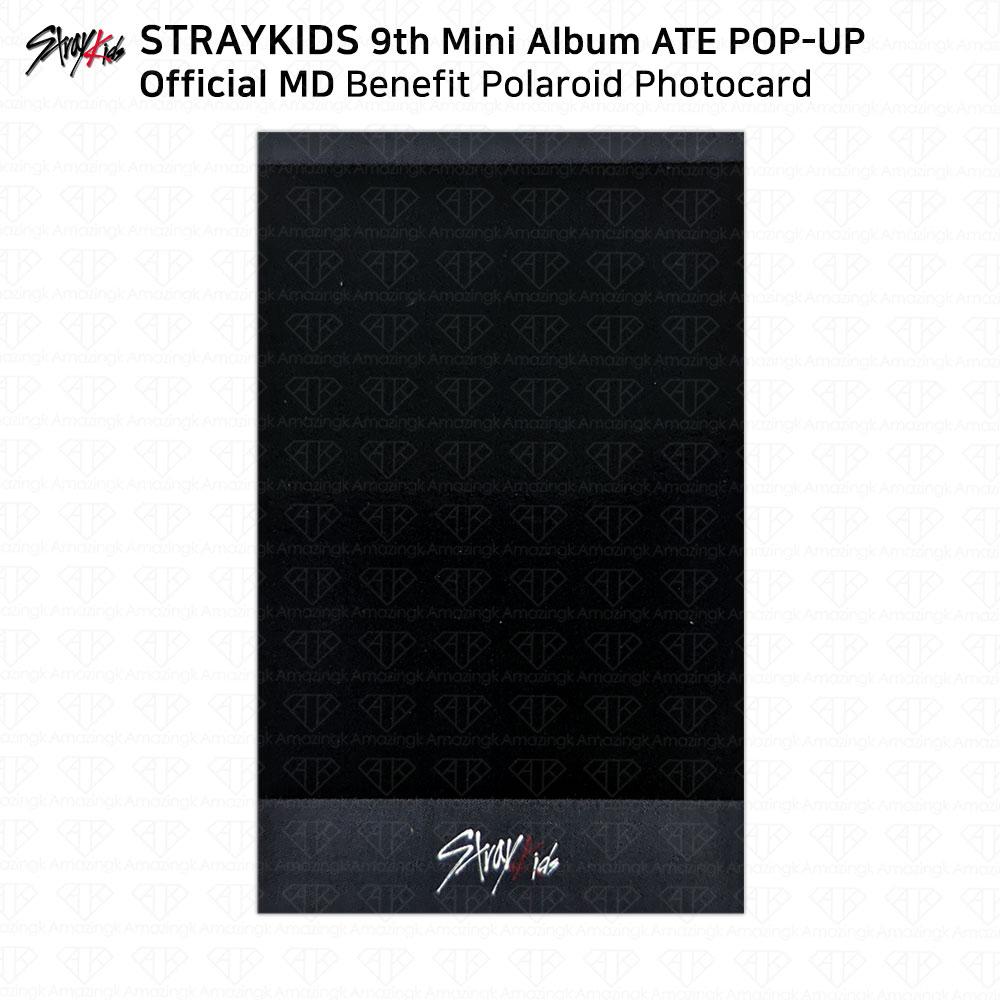 Stray Kids 9th Mini Album ATE POP-UP MD Benefit Polaroid Photocard KPOP K-POP