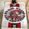 1pc Ajax Amsterdam Print Flannel Blanket, High quality Comfortable for All Seasons, Home Decor, Warmth and Comfort, Perfect for Christmas Gifts07