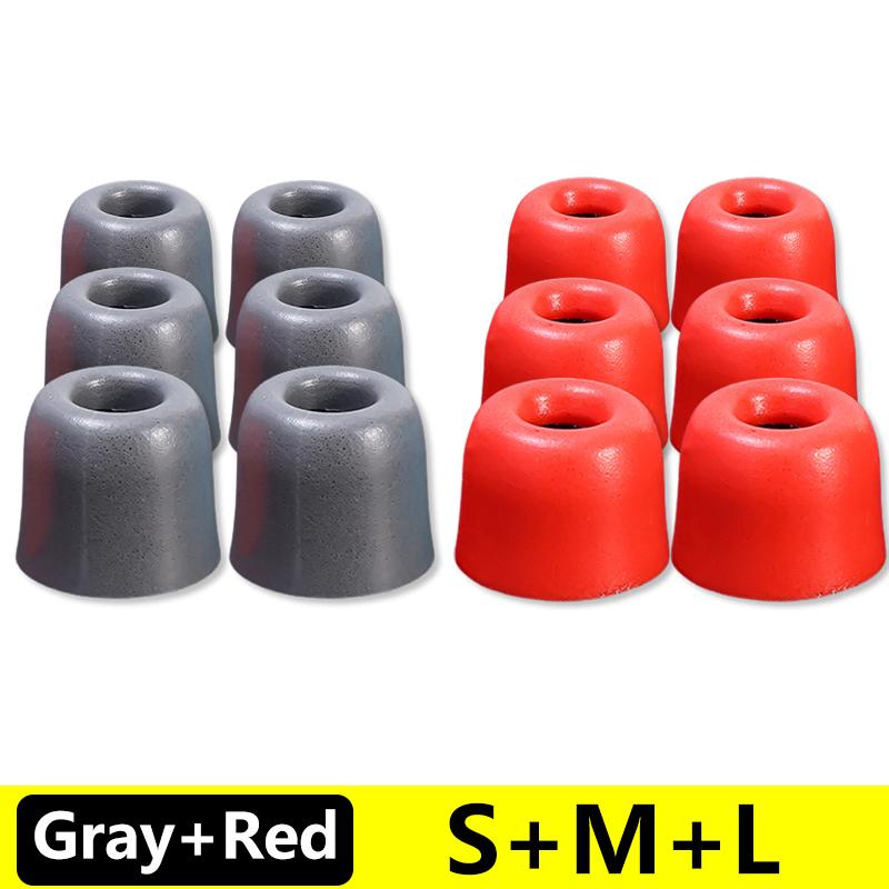 S/M/L Memory Foam Replacement Eartips for KZ Moondrop FiiO Sennheiser & More Noise Isolation 4.5mm In-Ear Earphones Earplug