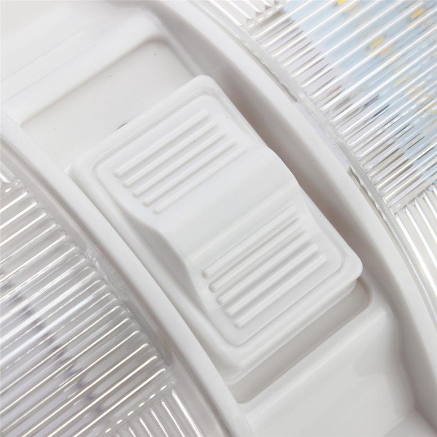 Светодиодный светильник для автодома 12 В, потолочный, для кемпера, прицепа, морской, двойной купольный свет 620 лм 48 светодиодов