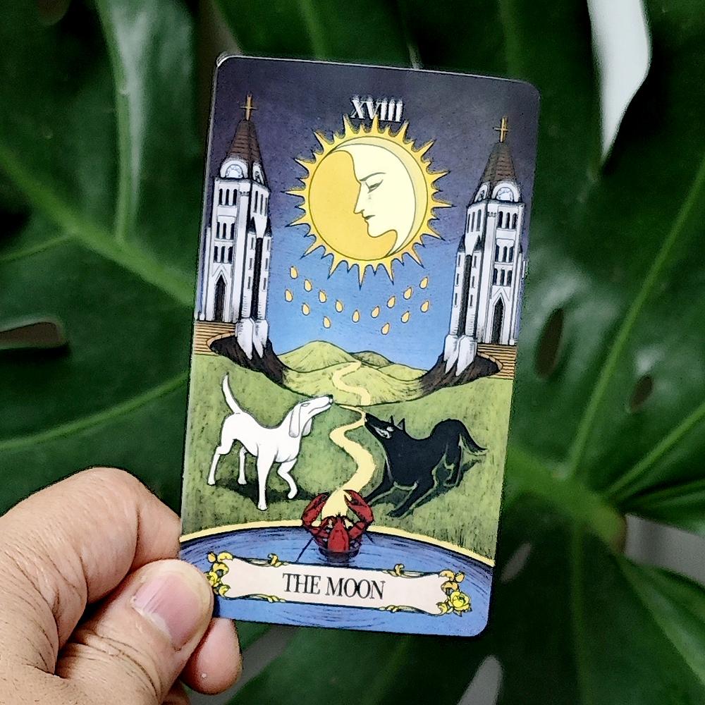 Секретная Зеркальная Колода Таро 78 шт. Красочные Карты Таро, основанные на системе Райдера-Уэйта 10,3*6см