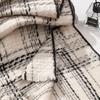 Autumn and Winter New Pure Cashmere Scarf Women's Luxury High-end Fashion Shawl Knitted Warm Scarf