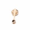 Small Size Coffee Spoon Lapel Pins Creative Metal Metal Badges Spoon Brooch  Jackets Accessories