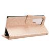 For Samsung Galaxy S24 Ultra Cell Phone Case PU Leather Wallet Imprinted Foldable Stand Cover