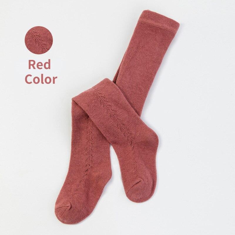 Испанские чулки для девочек, весенне-летние плотные колготки в рубчик для малышей, детские колготки