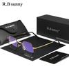 RBsunny Classic Elegant Round Frame Anti Blue Light Glasses Women Vintage Anti Reflective Computer Gaming Eye Protection Eyewear
