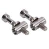 2PCS Bike Seatpost Fixed Screw M5x30mm Ti Alloy Bike Seatpost Fixed Bolts for Cycling DIY