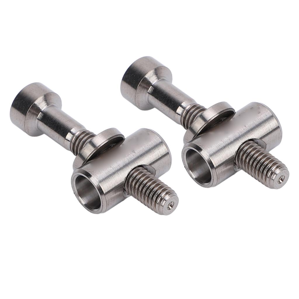 2PCS Bike Seatpost Fixed Screw M5x30mm Ti Alloy Bike Seatpost Fixed Bolts for Cycling DIY