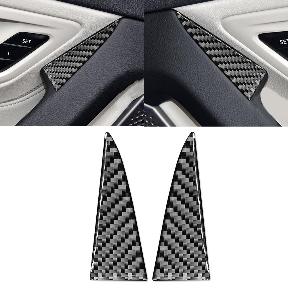 2pcs Carbon Fiber Inner Door Armrest Strip Cover Trim For BMW Z4 G29 2019-2022 Car Styling Interior Accessories