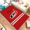 Carolina Hurricanes Logo Rug Patterned carpet, non slip mat suitable for living room and bedroom sofas