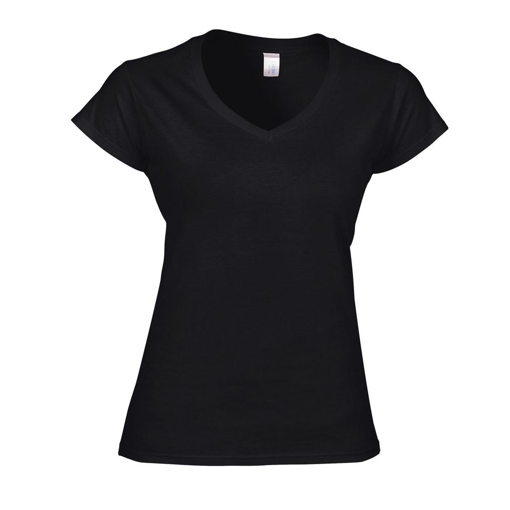 Gildan Womens/Ladies Soft Touch V Neck T-Shirt