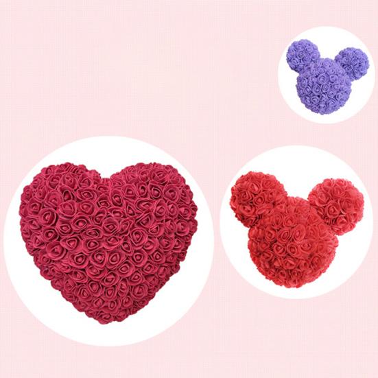 Реалистичные цветы из приятной для кожи пены из полиэтилена, настоящие поддельные розы для свадьбы