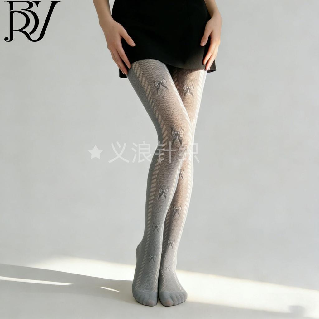 Lolita White Pure Fishnet Socks Vintage Lace Hollow Mesh Socks Pantyhose Bottom Socks Black Pantyhose Versatile