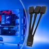 Мощный 600 Вт PCIe 3x 8-контактный female - 16-контактный кабель питания видеокарты 12VHPW для игровых сборок ПК