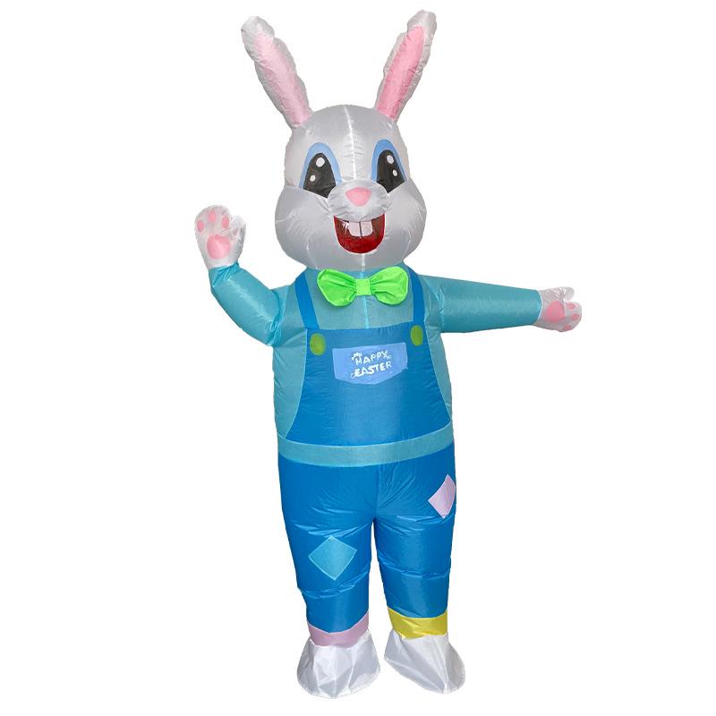 Надувной костюм Рождественского и Пасхального кролика для фестивалей и вечеринок