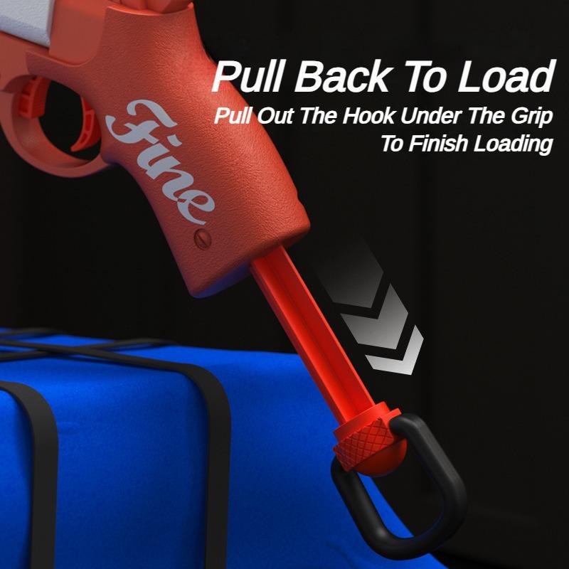 S686 Игрушечный пусковой механизм с выбросом гильз, с присоской и мягкими пулями, реквизит для уличной CS-игры для детей, модель игрушечного пистолета