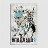Metal Gear Solid 2 Металлическая табличка Клуб Домашний Гостиная Винтажные Пластины Жестяная Табличка Постеры