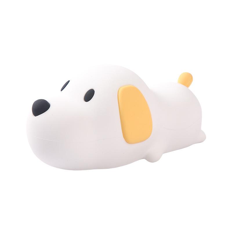 Мягкий силиконовый светодиодный прикроватный ночник: Защита глаз и помощь для сна