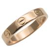 Used Ring Mini Love Ring EU#53 53 K18 Pink Gold 3.6g Pink Gold Jewelry