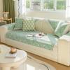 Korean Style Fresh and Four Seasons Universal Small Floral Fabric Cotton Sofa Cushion Non-Slip Cushion Cotton Sofa Cushion Towel