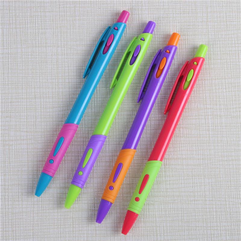 48 Pcs Blue Color Ballpoint Pen 0.7mm Roller Ball Pens Promotional Office School Supplies A6053