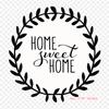 Home Sweet Home Free Hammer Stain North Iron On Heat Transfer Printing Vinyl Patches Sticker for Clothes DIY Appliques Washable Patches