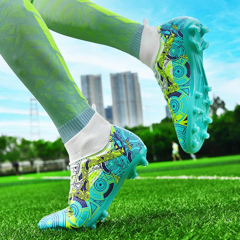 Модные футбольные бутсы унисекс, футбольные бутсы, футбольные ботильоны, молодежные тренировочные кроссовки, спортивная обувь на открытом воздухе, Роналду