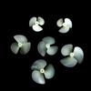 Diy Hard Nylon 3Blade Boat Propeller 28Mm 36Mm 42Mm Cw Ccw 2Mm Shaft For Rc Boat