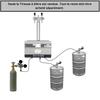 Beer Dispenser - ICH-ZAPFE.DE - Kontakt 55 - 50L/h - 2 Lines - Stainless Steel