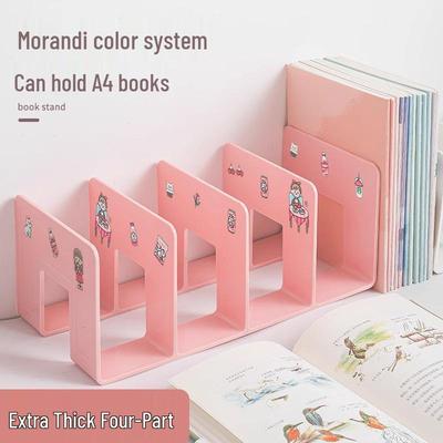 Акриловая подставка для книг и настольный органайзер с вертикальным разделителем