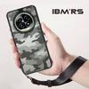 (Comes with wrist strap)IBMRS for Realme 13 Pro+ 5g Case,camo Clear transparent phone protection shell