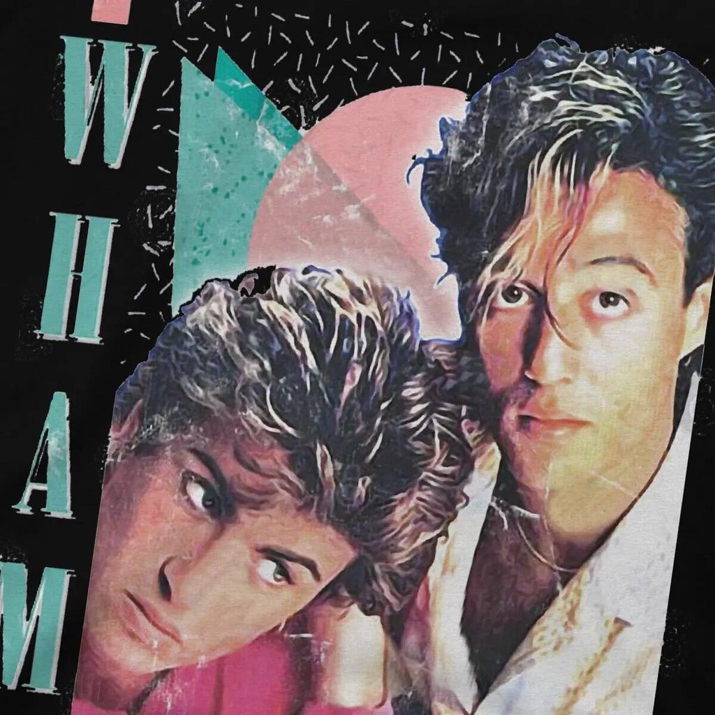 Wham Band Unisex's TShirt Wham Crewneck Short Sleeve 100% Cotton T Shirt Humor Top Quality Gift Idea