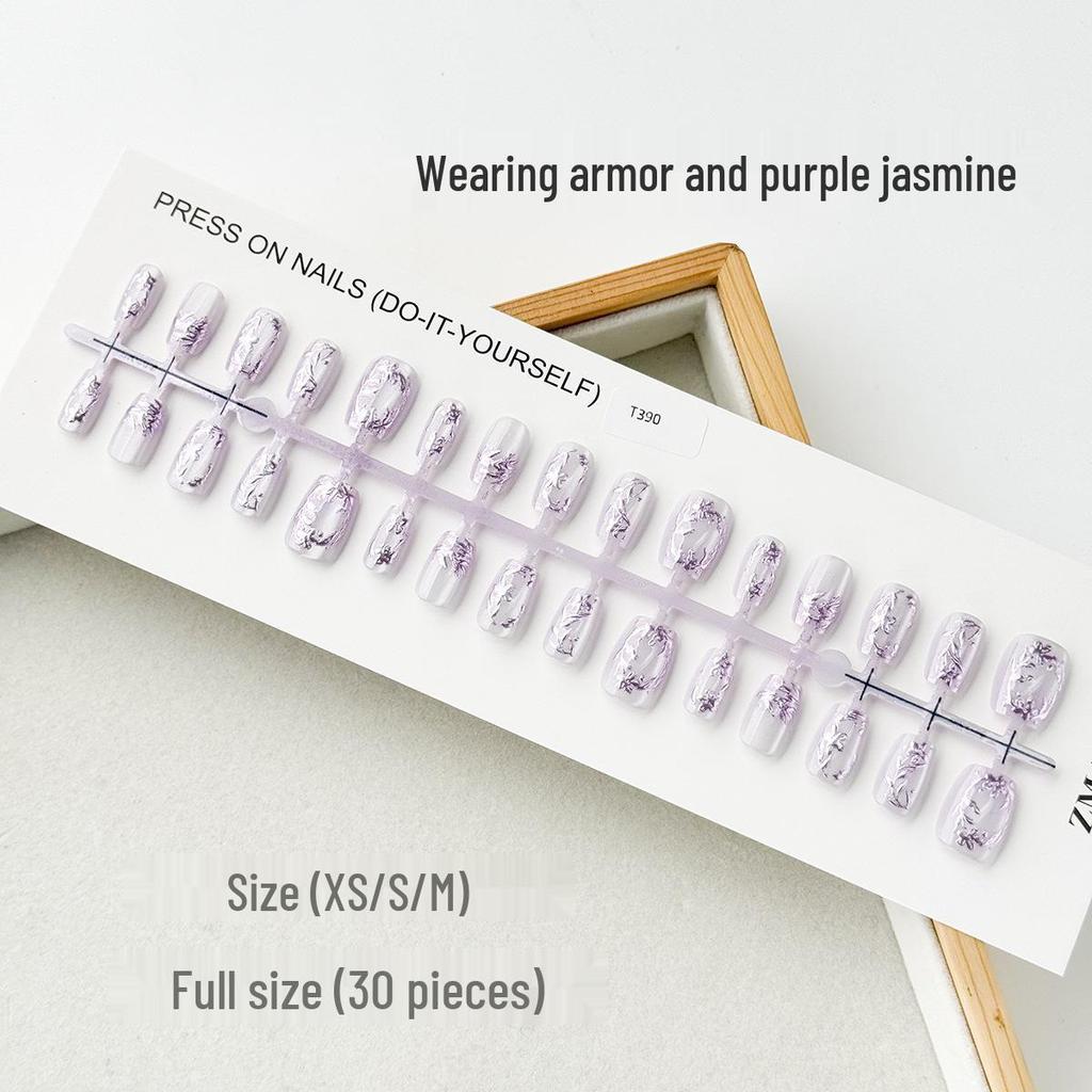 Румяна для ногтей с позолотой «кошачий глаз» — набор из 30 предметов, ручная работа, готовые к использованию размеры XS/S/M