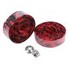 EVA Cycling Handlebar Bar Tape Lightweight Road Bike Bicycle Handle Wrap Black & Red